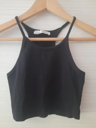Top Pull&Bear Negro Talla XS