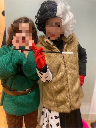 Disfraz Cruella de Vil Talla 8