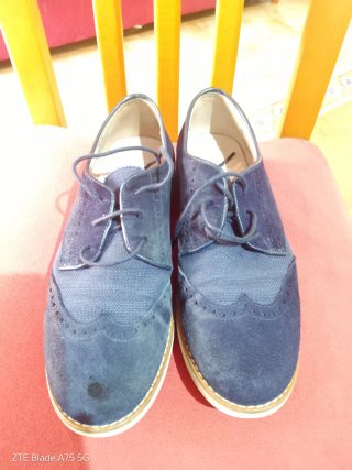 Zapatos Inside azul talla 38