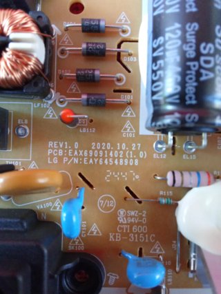 Scheda Elettronica LG EAX69091402