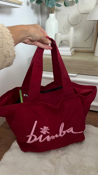 Bolsa Shopper Bimba y Lola Roja