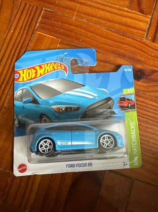 Hot Wheels Ford Focus RS Azul