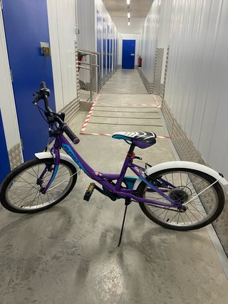 Bicicleta de Niña 20 Pulgadas Morada