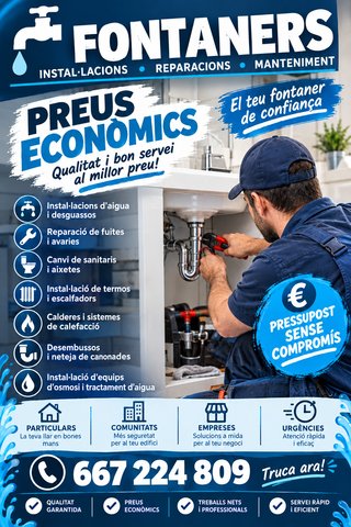 Fontanero profesional