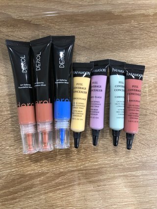 Set de 7 Modificadores y Correctores de Maquillaje