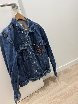 Chaqueta Vaquera Azul Oscuro