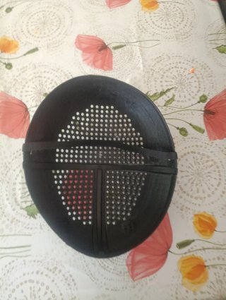 Disfraz ATRACADOR Talla 7-9 y mascara