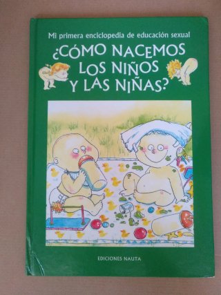 Libro infantil Como nacemos los niños y las niñas