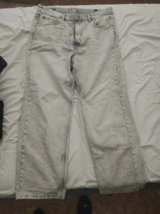 Pantalón vaquero baggy azul