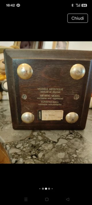 Orologio da tavolo antico