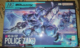 Maqueta HG 1/144 Police Zaku Bandai