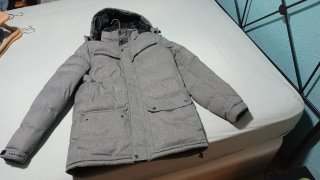 Parka de invierno KORÖSHI gris