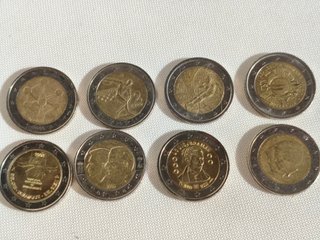 Intercambio monedas 2€ conmemorativas