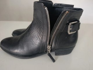 BOTINES NEGROS DE MUJER