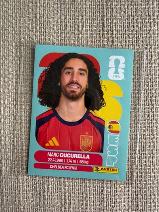 Cromo Panini Marc Cucurella Selección Española
