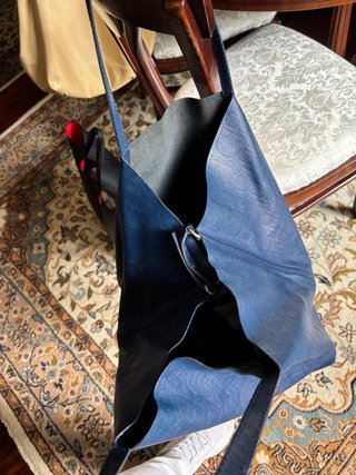 Bolso Carolina Herrera Azul Marino