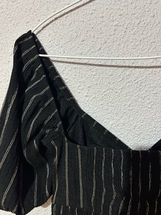 Vestido corto de rayas bershka mini talla S