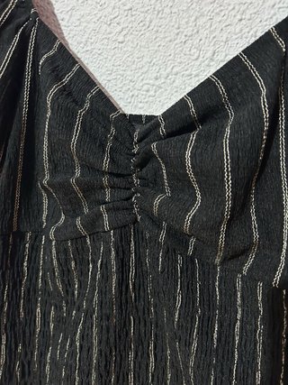 Vestido corto de rayas bershka mini talla S