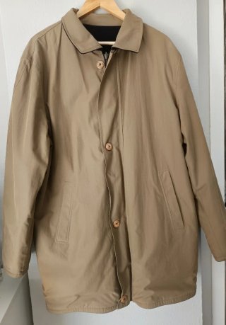 Abrigo Cortefiel hombre reversible T XL