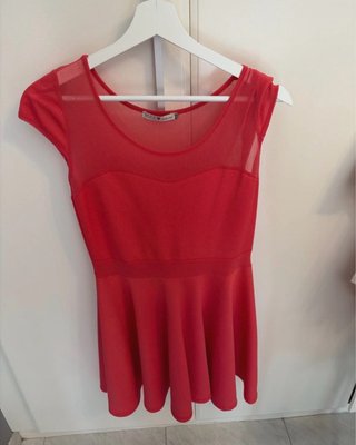 Vestido elegante rojo