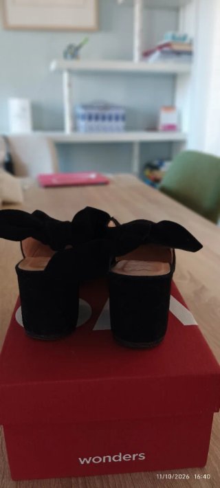 Zapatos de salón Wonders negros