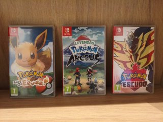 Confezione da 3 giochi Pokémon per Nintendo Switch