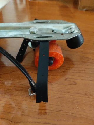 Patines de 4 ruedas naranjas