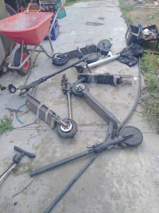 4 Chasis de Patinete Eléctrico