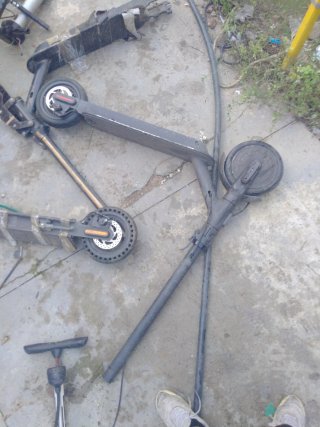 4 Chasis de Patinete Eléctrico