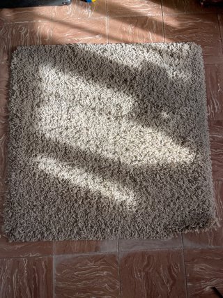 Alfombra Ikea Beige Poliéster