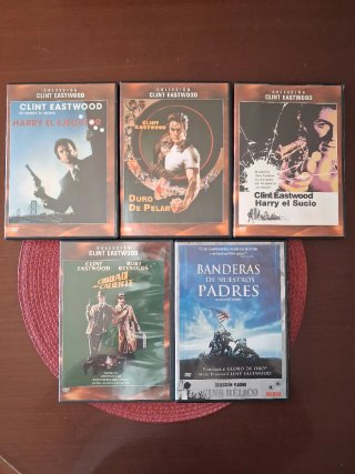 Lote 5 DVD Clint Eastwood