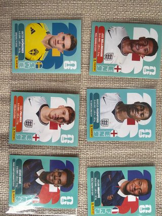 Lote de 6 Cromos Panini Mundial 2026