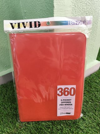 Álbum TCG Rojo 360 Cartas Ultra Pro