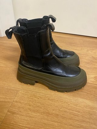 Botines Ulanka Gang negros plataforma