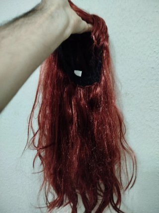 Peluca Roja para Disfraz