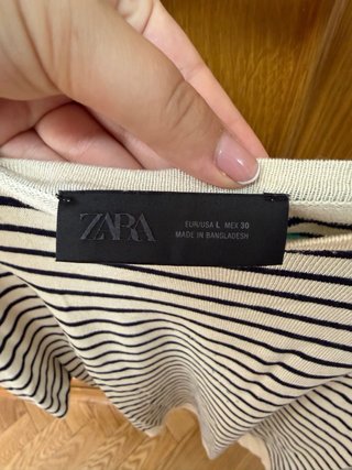 Camiseta de rayas Zara