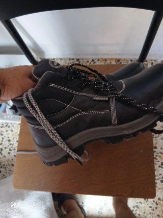 Botas de trabajo Sharppa negras y grises