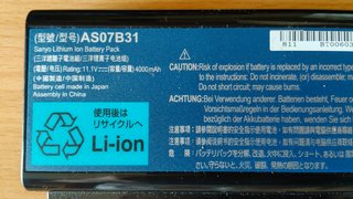 Lotto batterie notebook HP / Acer