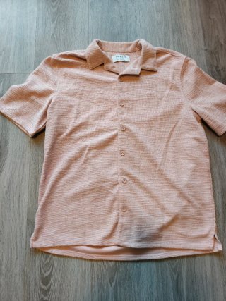 Camisa manga corta Primark rosa Talla L