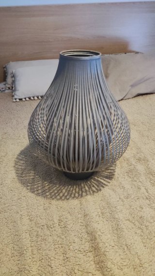 Lámpara de techo gris