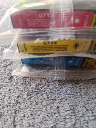 Cartuchos Tinta Epson 0713 0714 0712
