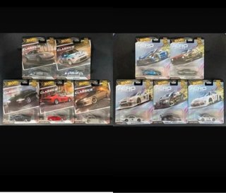 Set 10 Hot Wheels Premium Classics & Aéro Styles