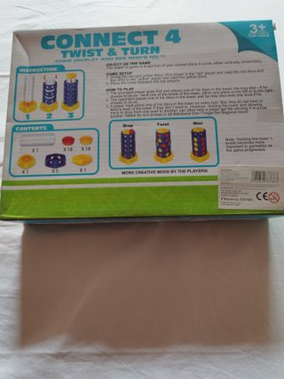 Connect 4 Twist & Turn Juego Mesa