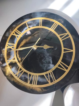 Reloj de Pared en Resina Epoxi