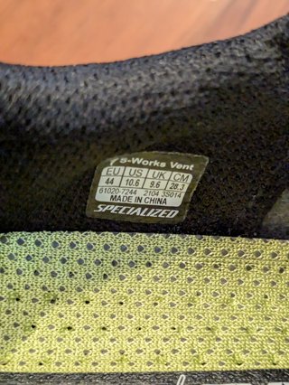 Zapatillas SPECIALIZED S-WORKS VENT talla 44