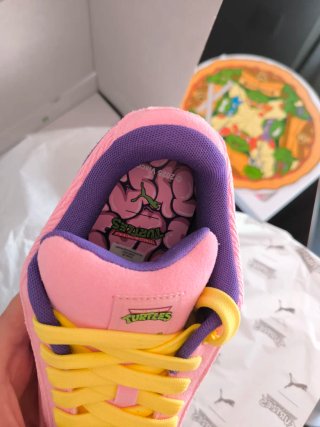 Tênis Puma Suede XL TMNT Edição Limitada 39