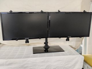 2 Monitores Samsung 24 con Soporte