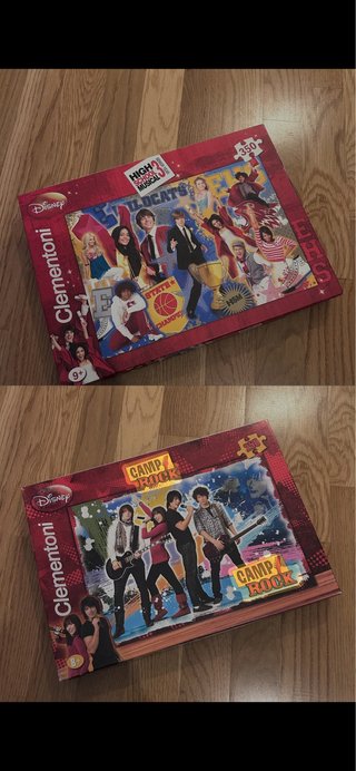 Lote de 4 Puzzles Educativos