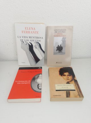 4 Libros Autoras Contemporáneas
