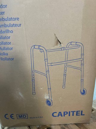 Mobiclinic Capitel andador aluminio gris